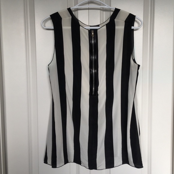 Dolce & Gabbana Vertical Striped Sleeveless Tank - Picture 2 of 4
